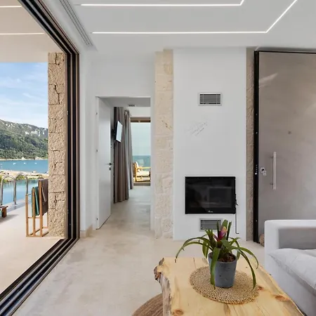 Sun N Salt Private Villas Agios Georgios Pagon Exterior foto