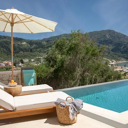 Sun N Salt Private Villas Agios Georgios Pagon Exterior foto