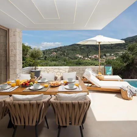 Sun N Salt Private Villas Agios Georgios Pagon Exterior foto