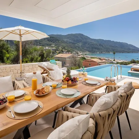 Sun N Salt Private Villas Agios Georgios Pagon Exterior foto