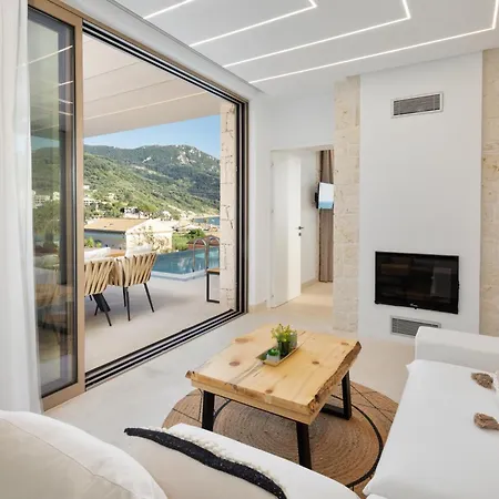 Sun N Salt Private Villas Agios Georgios Pagon Exterior foto