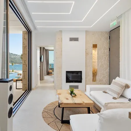 Sun N Salt Private Villas Agios Georgios Pagon Exterior foto