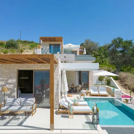 Sun N Salt Private Villas Agios Georgios Pagon Exterior foto